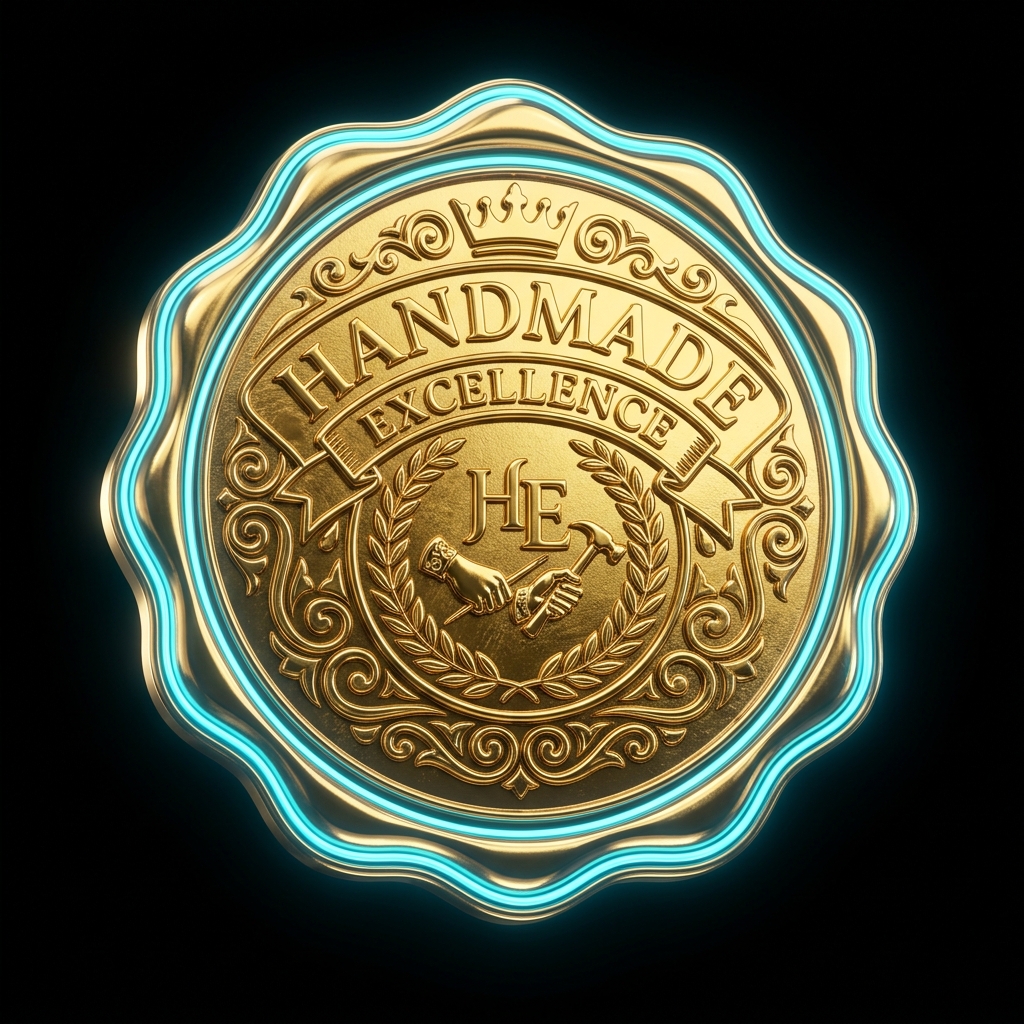 Handmade Excellence Gold Seal