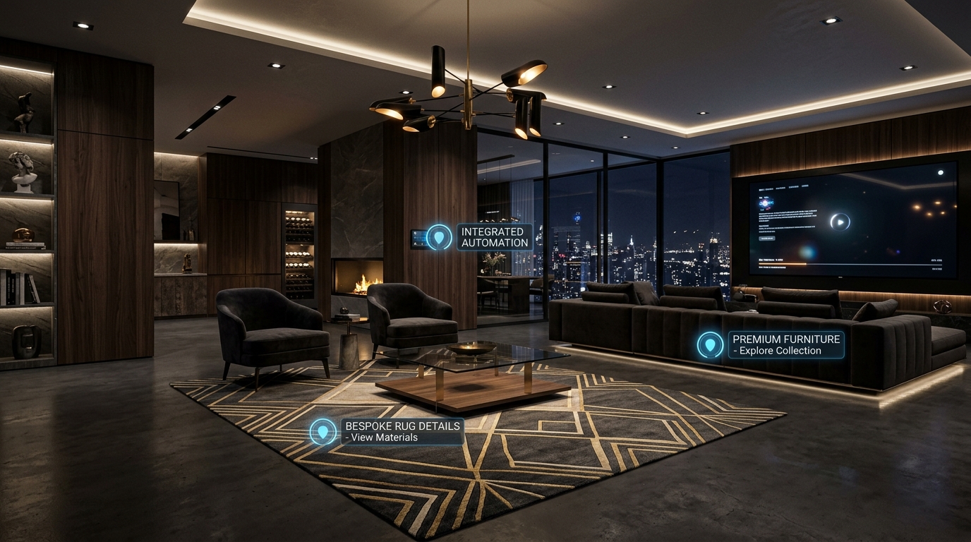 Interactive Mode Tapis Interior